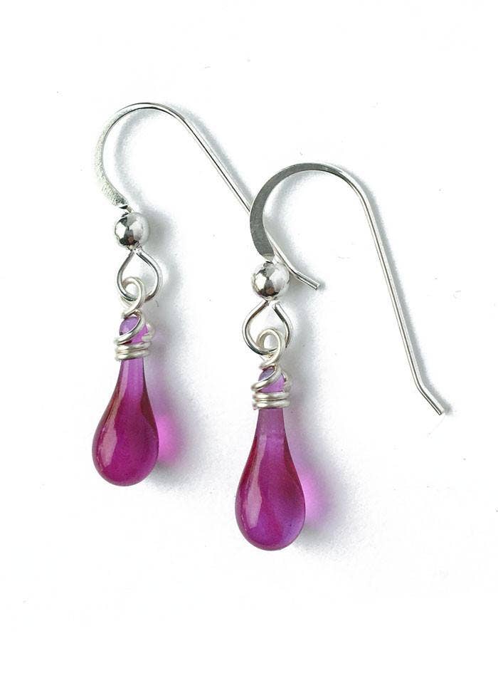 Sundrop Jewelry – Großhandel Ohrhänger – Ohrringe Demi Glass in Tropfenform14