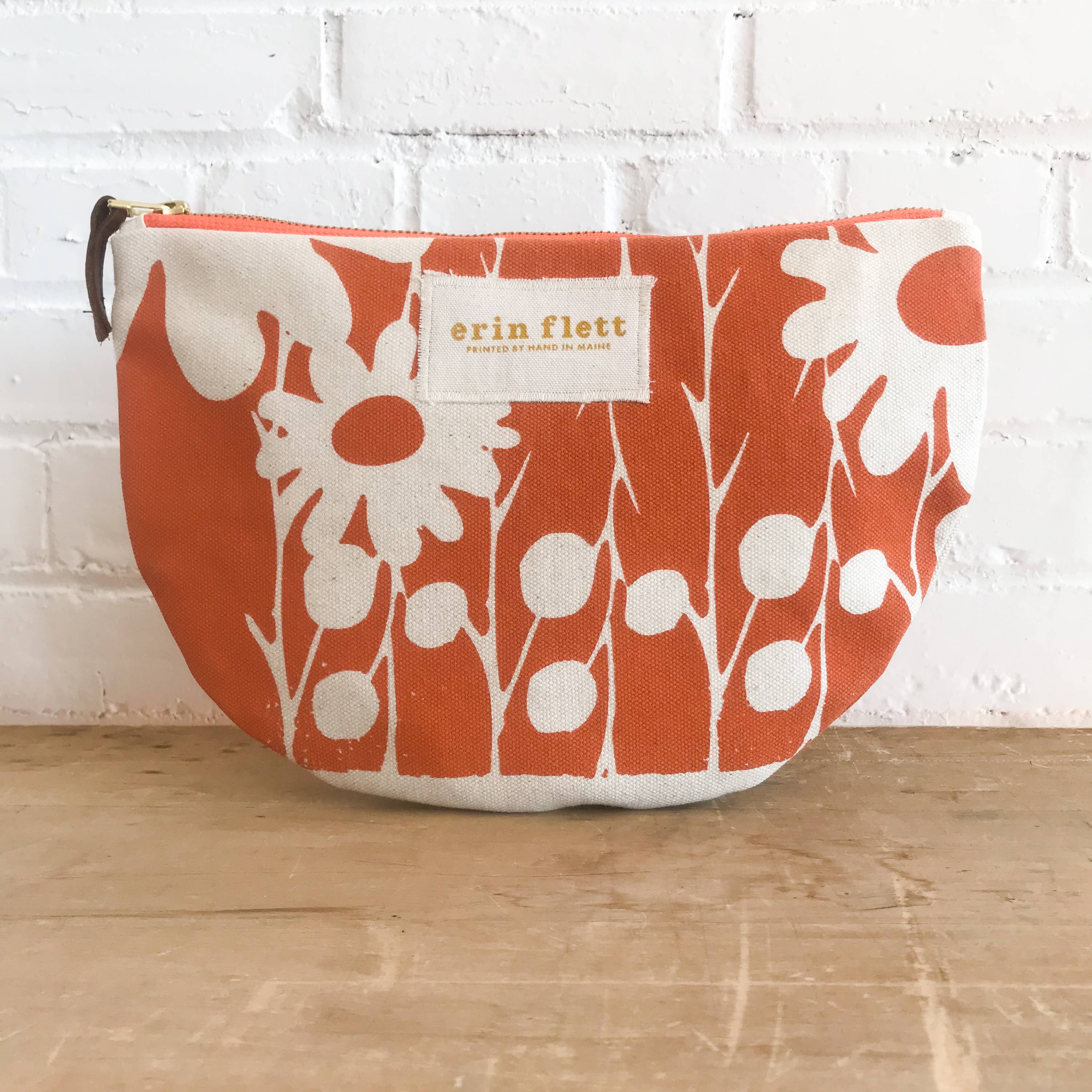 Erin Flett - Wholesale Clutch Bag - Women's - Mango Daisy Thorn Large Half Moon Bag0