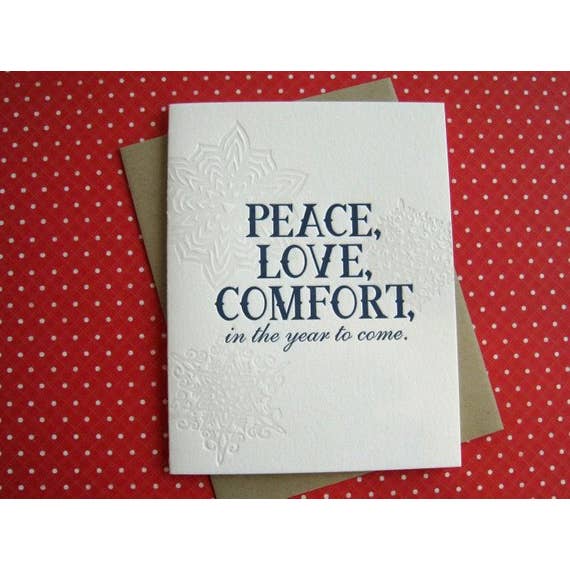Vrede, liefde, comfort - Box set van 6 voor wholesale door Lucky Bee Press