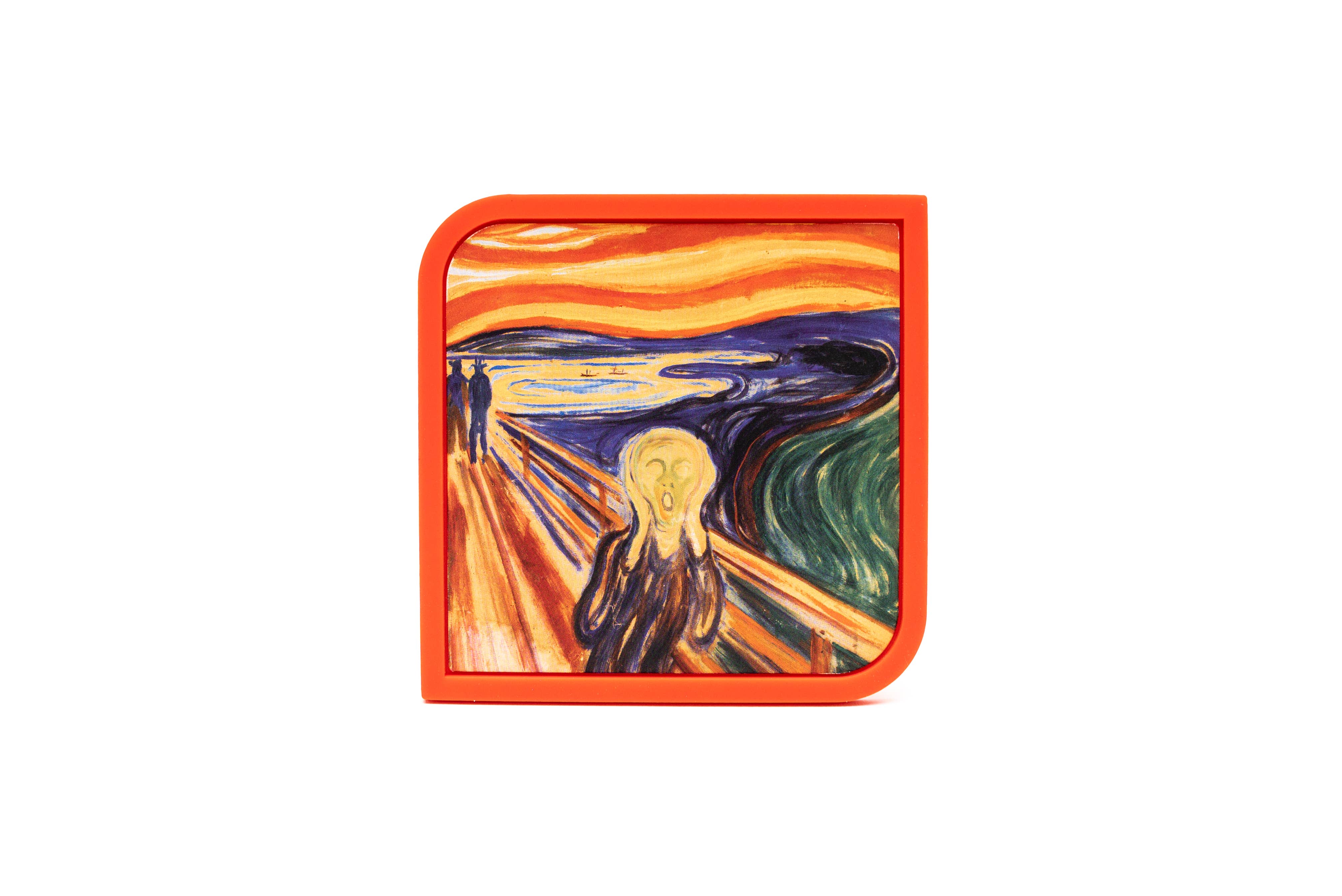Modgy - Wholesale Coasters - Silicone Coaster Set (4 Per Box) - The Scream1