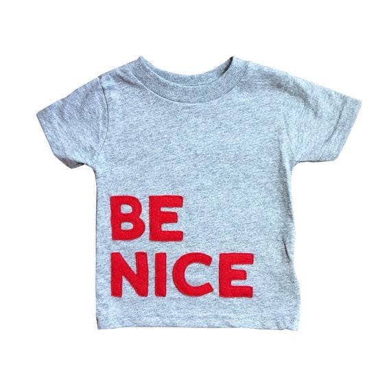 Be Nice t-shirt voor kinderen voor wholesale door mi cielo
