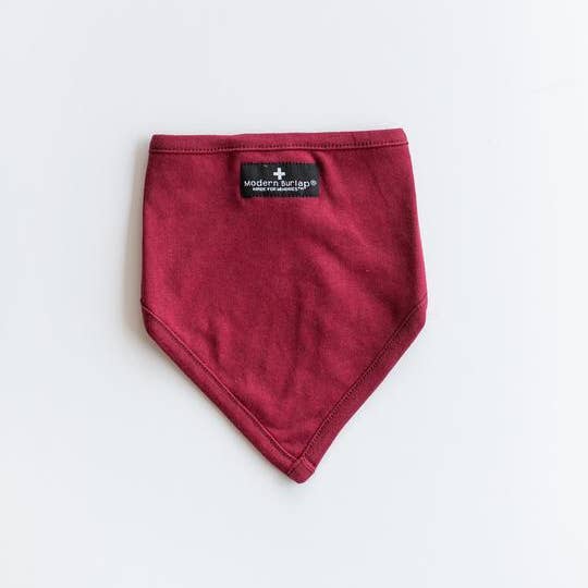 Modern Burlap – wholesale Bib – Baby – Organic Cotton Bibdana - Various Colors