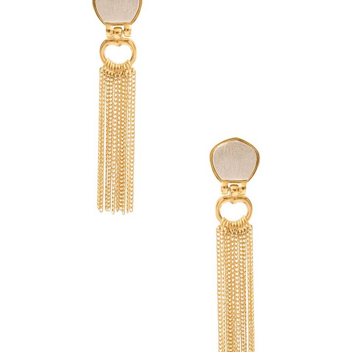 Cleo Chain Earring for wholesale by Stephanie Kantis