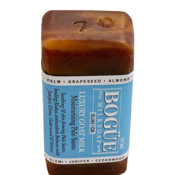 Palo Santo Bar Soap for wholesale by Bogue Milk Soap