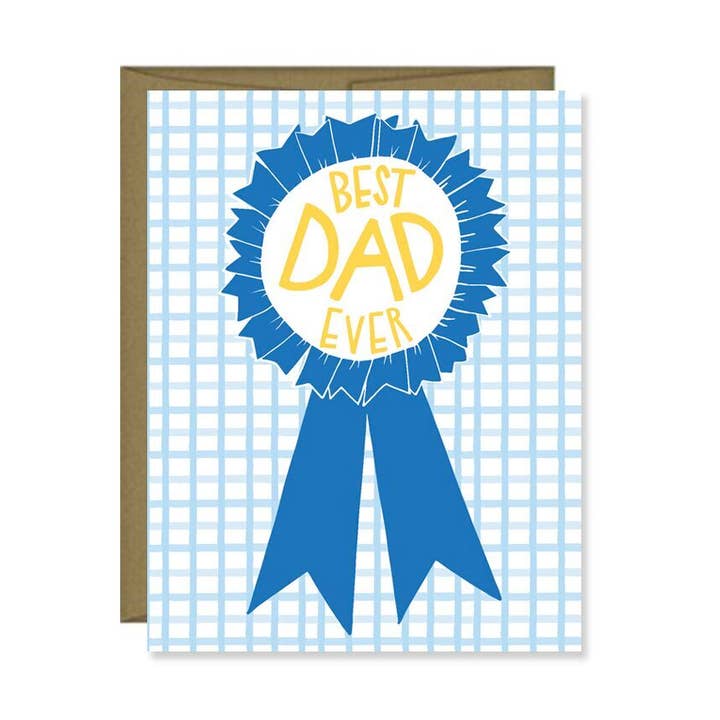 Father’s Day Card Best Dad Ever for wholesale by Pen & Paint