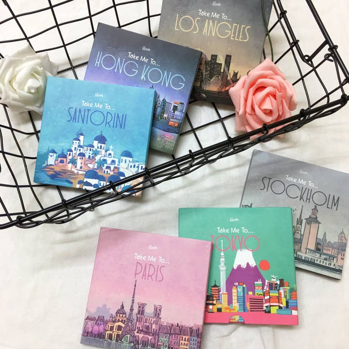 Mavie. Cosmetics - Wholesale Eyeshadow palette - Take Me To... Paris Eyeshadow Palette6