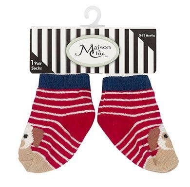 London Bridge & Maison Chic - Wholesale Socks - Baby - Max The Puppy Socks1