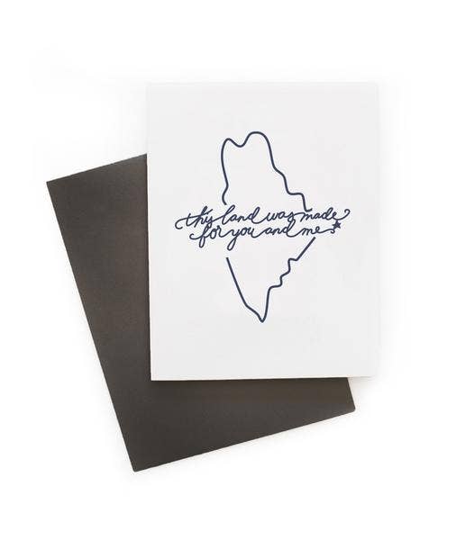 Belle & Union – wholesale Everyday greeting card – This Land Greeting Card Series6
