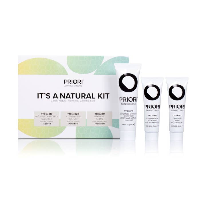 It's a Natural Kit for wholesale by Priori Skincare