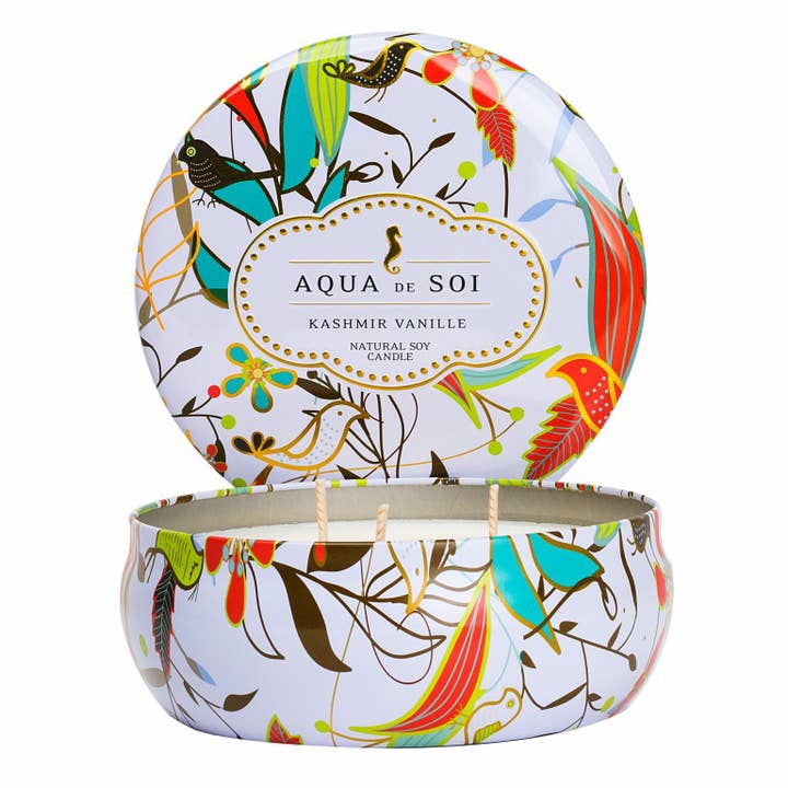 Kashmire Vanille Three Wick Soy Candle for wholesale by The SOi Company