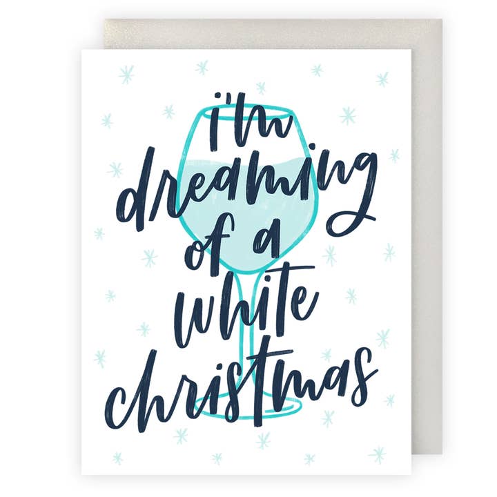 Noël blanc pour la vente par Offbeat Paper Co.