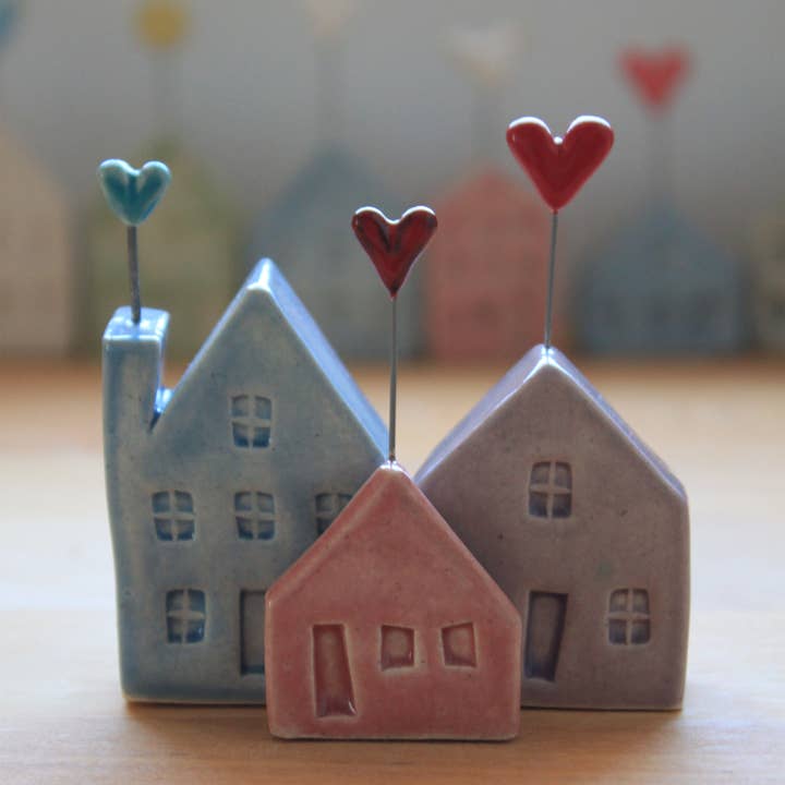 Tiny Embellished Pottery House and other Purchase Wholesale whimsical. Free Returns & Net 60 Terms on Faire trending on Faire.