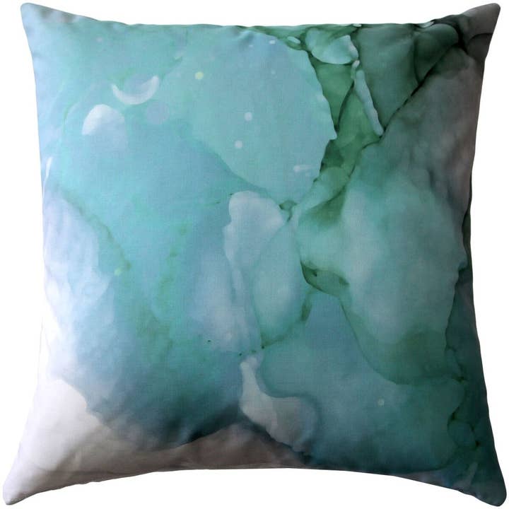 20" x 20" Karalina Amazonite Throw Pillow for wholesale by Pillow Decor