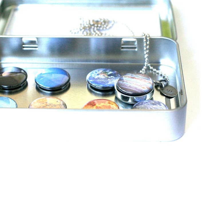 Planets Solar System Locket Necklace for wholesale by Polarity