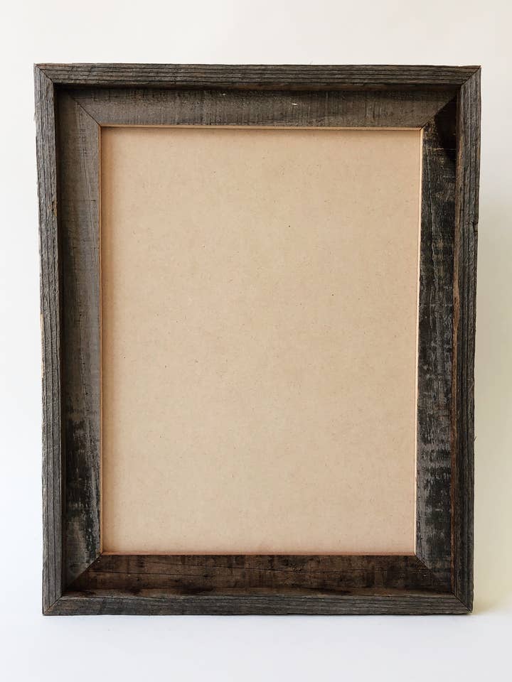 Reclaimed Wood Picture Frame 12x16 Double Frame for wholesale by Alibi Interiors
