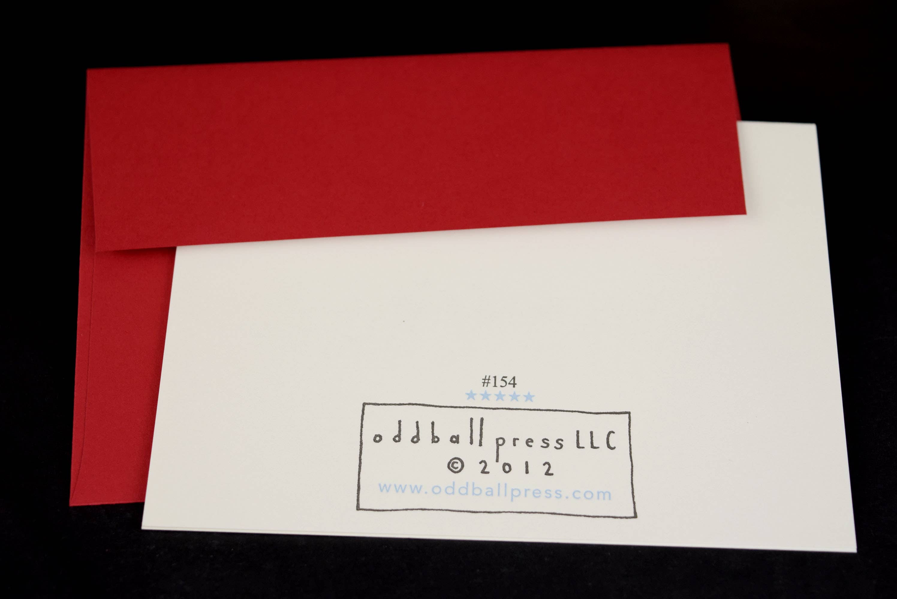 Oddball Press LLC - Wholesale Congratulations Card - White House Card3