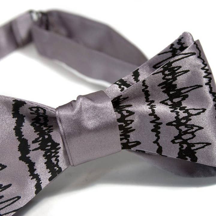 Cyberoptix Tie Lab - Wholesale Bow Tie - Men's - Brainwaves Bow Tie, Insomnia