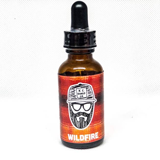 Huile de barbe de feu sauvage 1oz pour la vente par K.C. Beard Co.