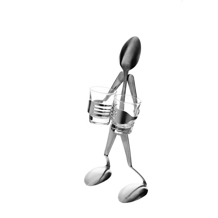 Double Shot-Spoon for wholesale by Forked up Art