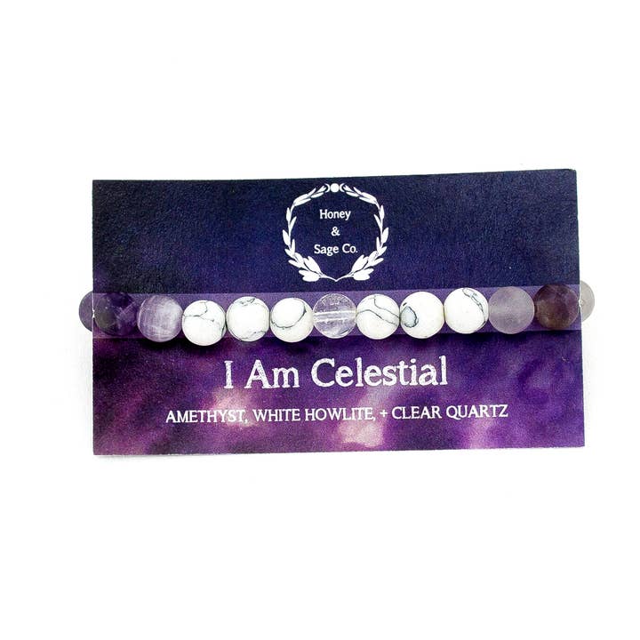 Pulsera de oración I Am Celestial Mala para venta al por mayor de Honey & Sage Co