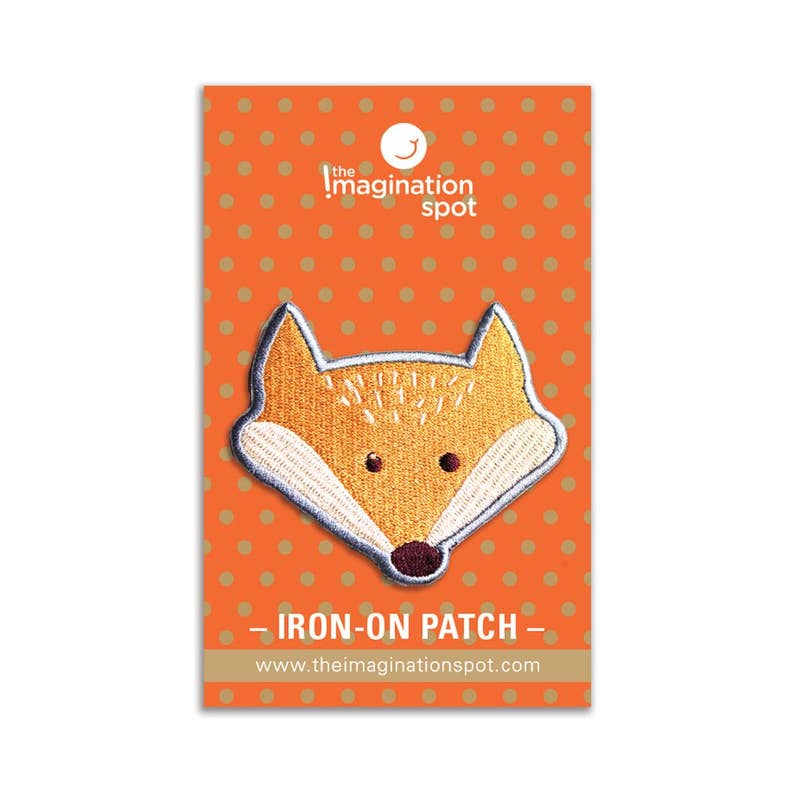 Fox Iron Patch for wholesale by The Imagination Spot