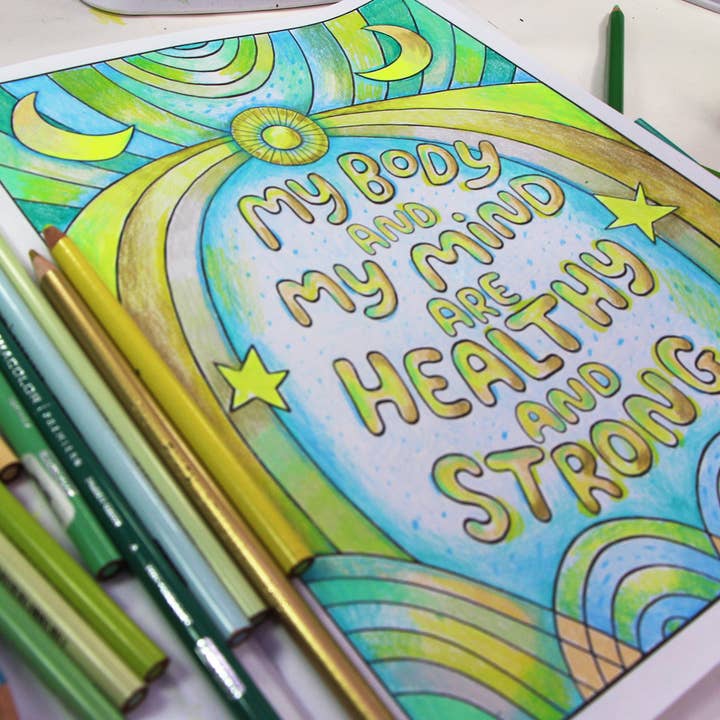 Kathy Weller Art+Ideas - Wholesale Coloring Book - Adult - Cancer Warrior Coloring Book3