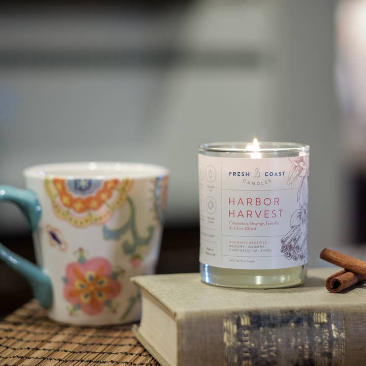 Fresh Coast Candles - Wholesale Jar/Filled Candle - Harbor Harvest 6.5oz1