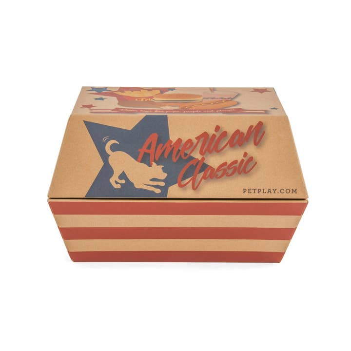 P.L.A.Y. Pet Lifestyle and You - Wholesale Pet Plush Toy - Dog - American Classic Toy Set (15 pc in Display Box)