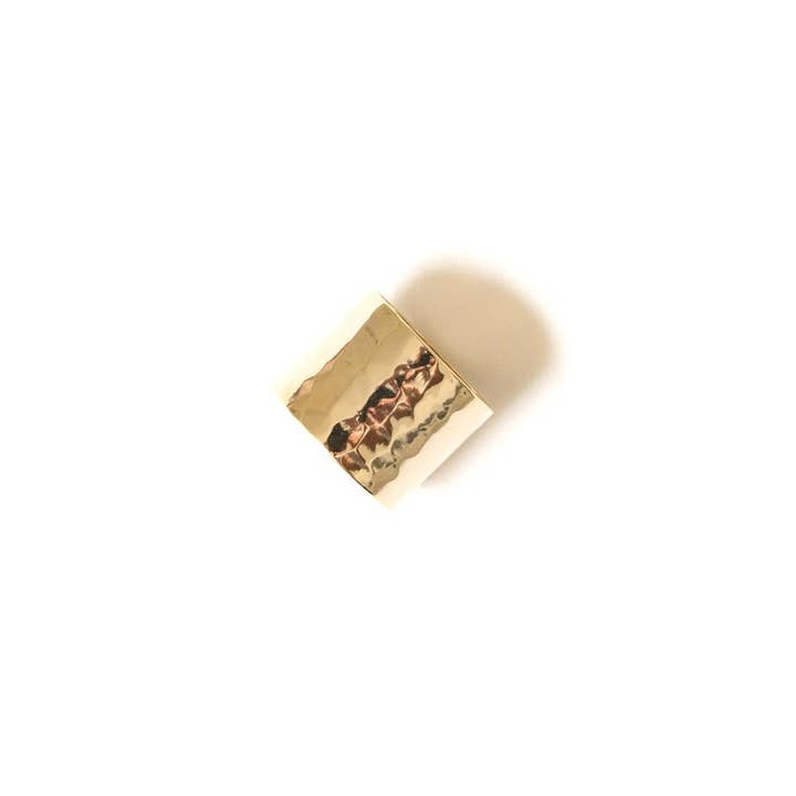 Janna Conner - Wholesale Band/Stacked Ring - Cigar Band Ring - 18k Gold Plate over Brass