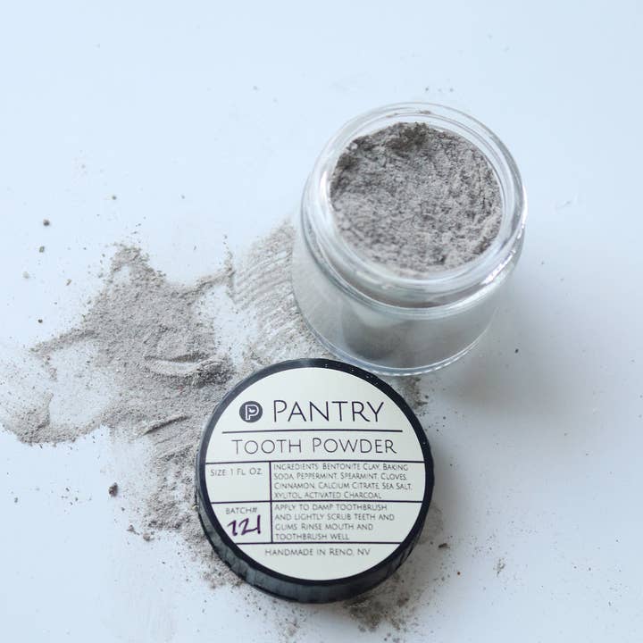 Pantry Products - Skin, Body, + Wellness - Wholesale Toothpaste - Smile Brightening Tooth Powder - Non-Toxic Toothpaste1
