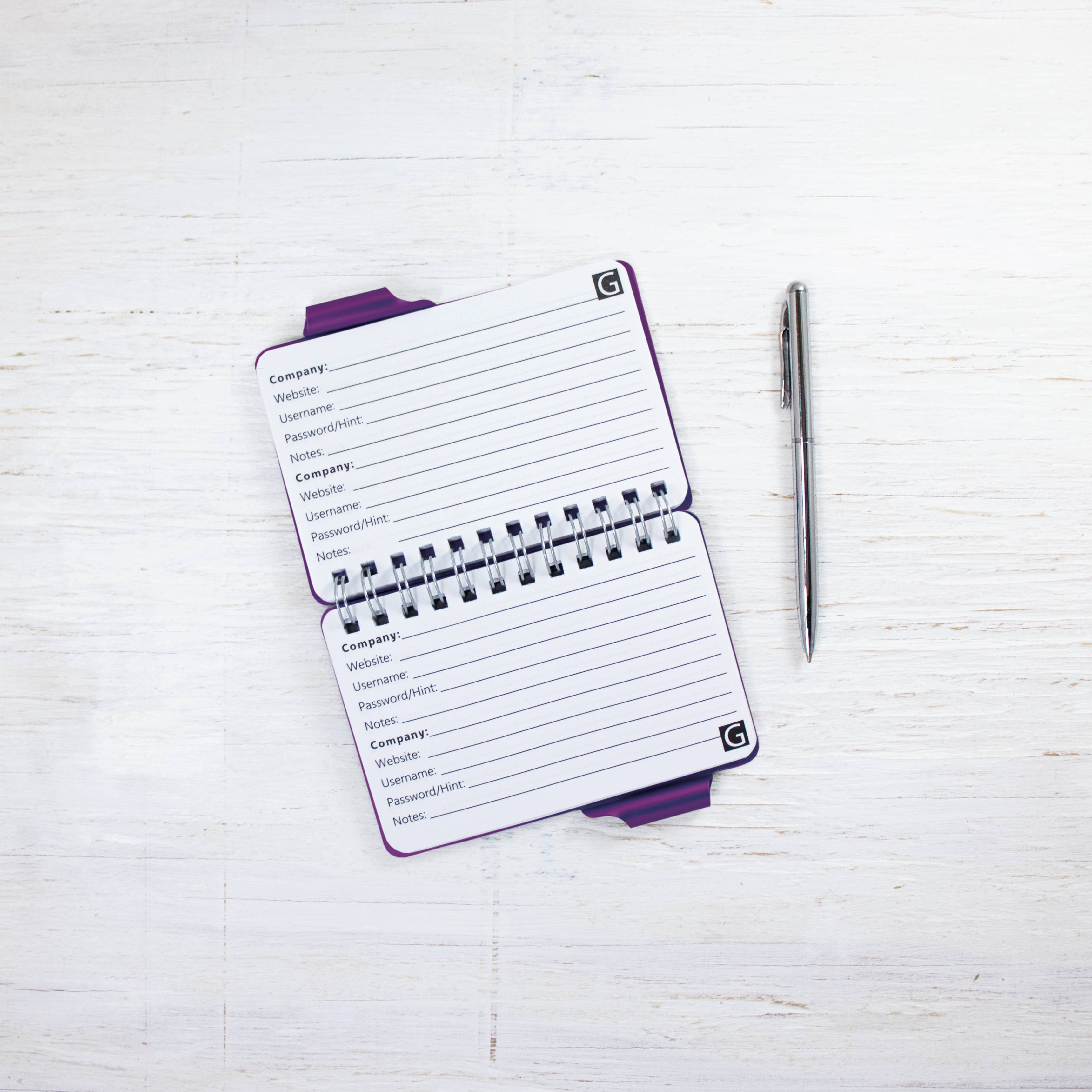 Wellspring – Großhandel Notizblöcke – Passwortbuch - Mulberry3