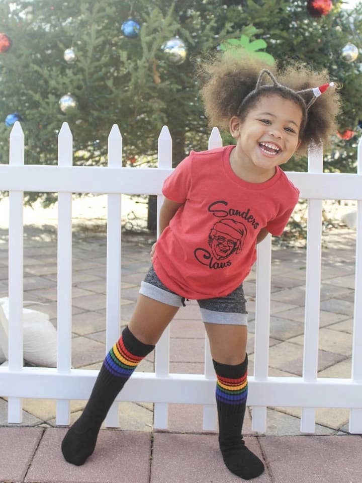 Pride Socks - Wholesale Socks - Kids - Kids Tube Socks- Brave