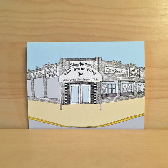 Rachelink Cards & Illustrations - Wholesale Birthday Card - Stone Pony Birthday Card1