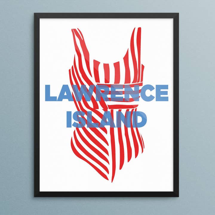 Fridgedoor - Wholesale Everyday Greeting Card - 5'' x 7'' Lawrence Island Woman's Bathing Suit Greeting Card0