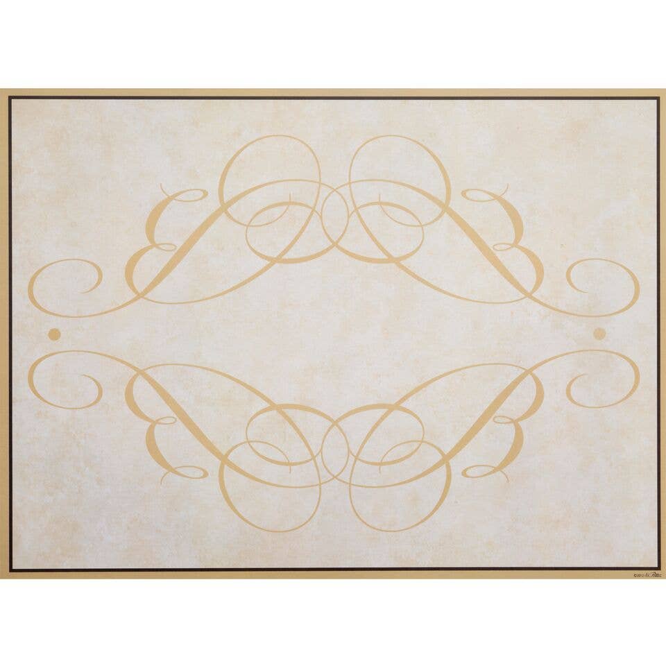 di Potter - Wholesale Disposable Placemat - Paris Parchment Paper Placemats1