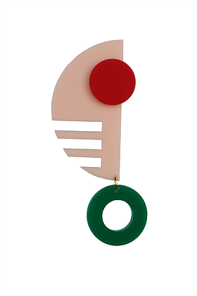 De signature Life - Wholesale Brooch - Ara Brooch Peach0