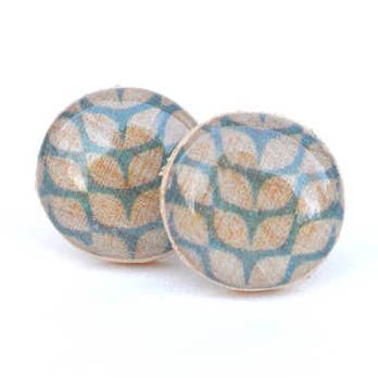 Pendientes Morning Blue Wood para venta al por mayor de Starlight Woods