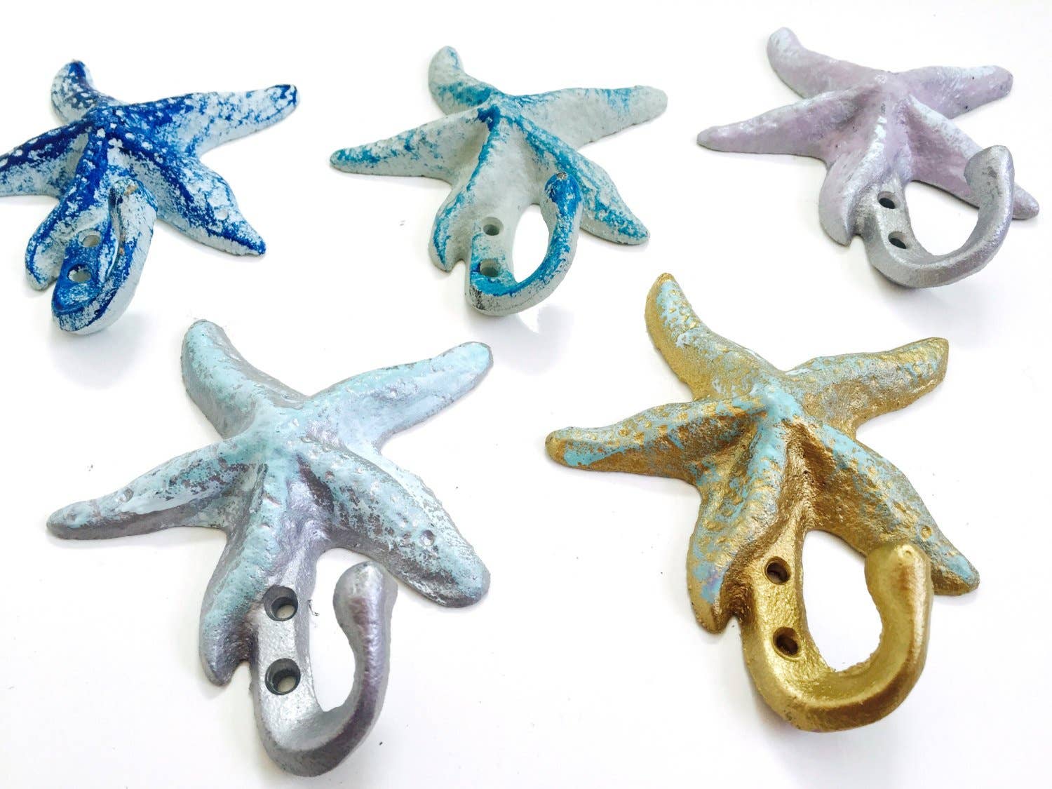 Mahalo Market - Wholesale Wall Hook - Starfish Hook1