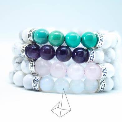 The Double Date / Friendship Bracelets for wholesale by Foxfire Stones