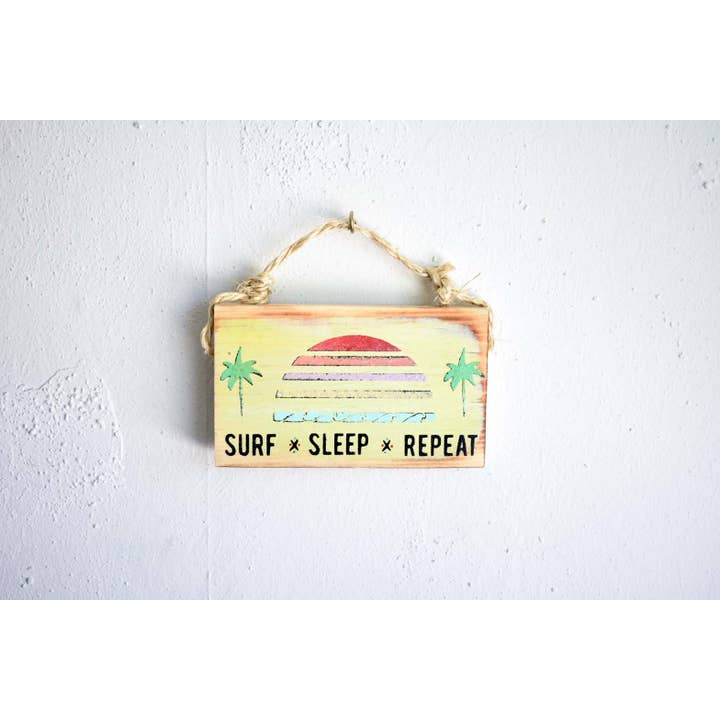 Mahalo Market - Wholesale Sign - Surf Sign l Beach Decor l Wood Sign