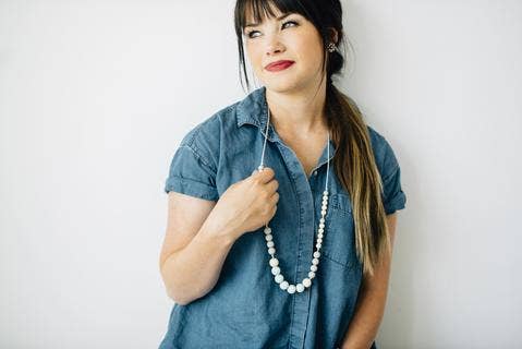 Chewable Charm - Wholesale Teething Necklace - Baby - The Jenica Teething Necklace3