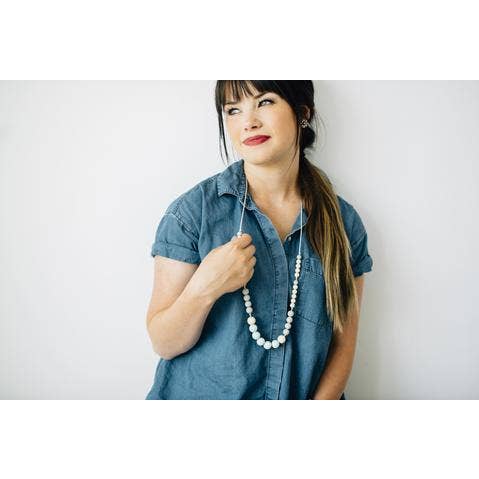 Chewable Charm - Wholesale Teething Necklace - Baby - The Jenica Teething Necklace3