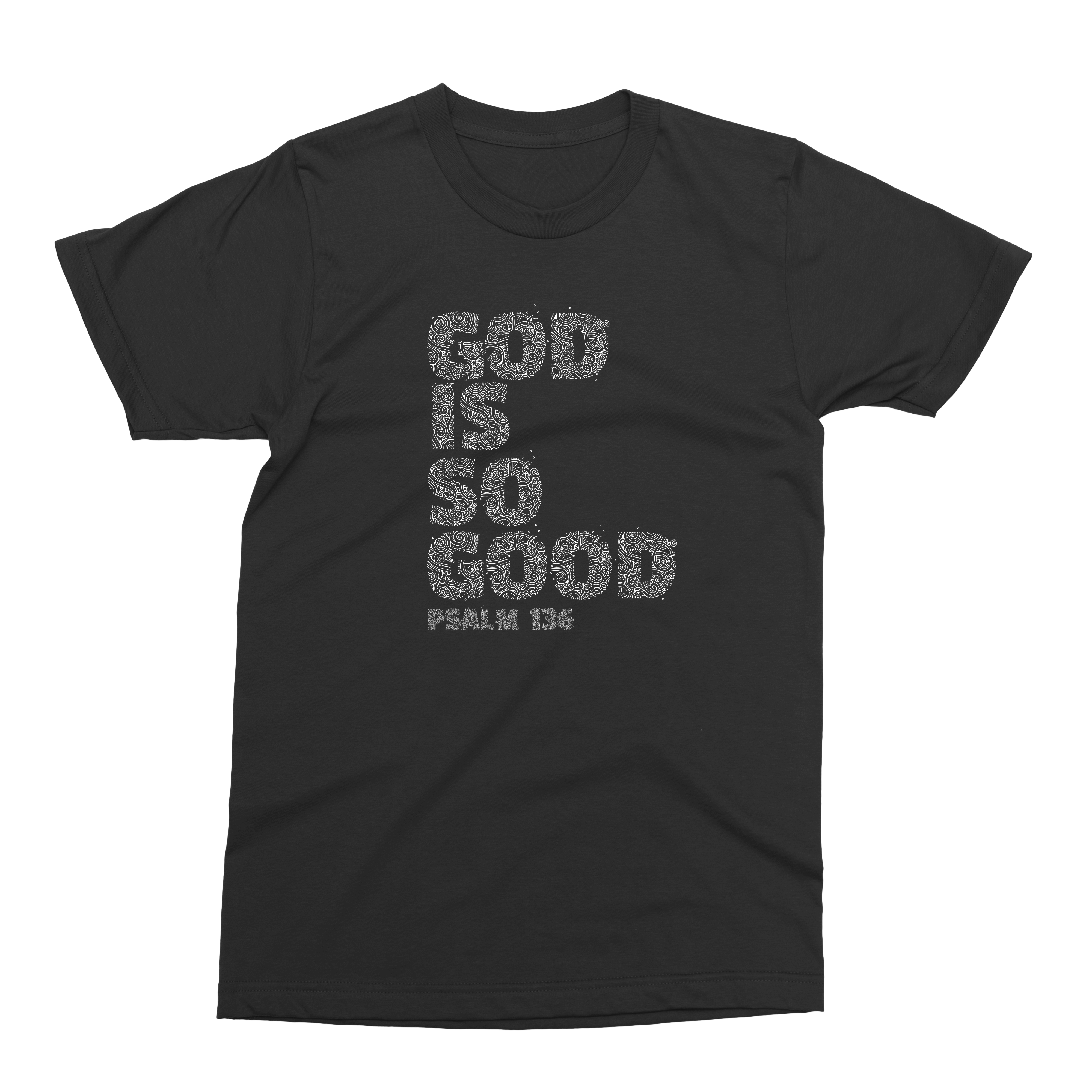 The Talking Shirt - Wholesale Screen Printed T-Shirt - Kids - Psalm 136 "So Good" Youth Unisex Tee0