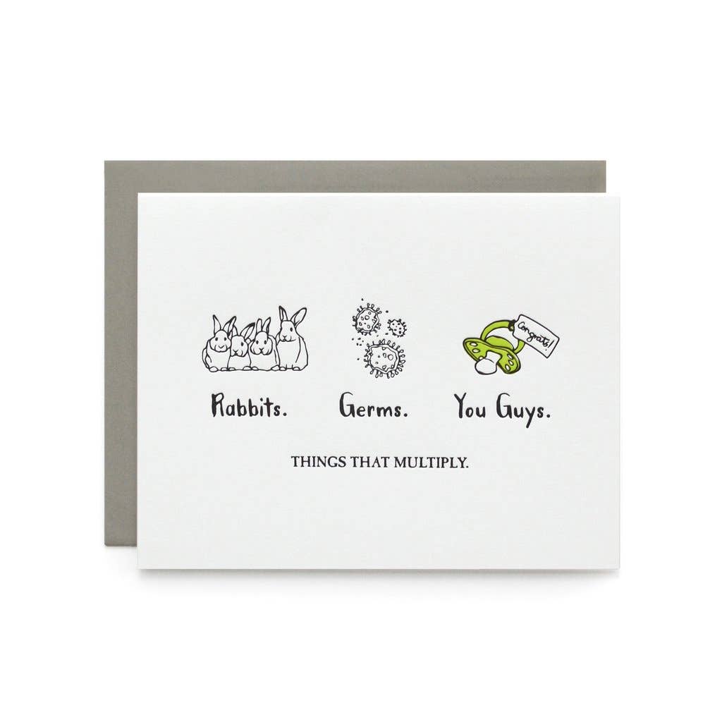 Wild Ink Press - Wholesale Baby Card - Things That Multiply Baby Card