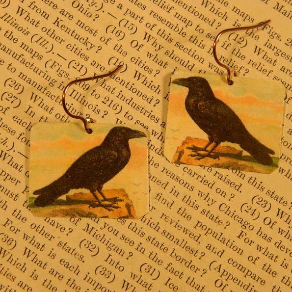 Raven Crow øreringe for engroshandel hos Sarah Wood Studio