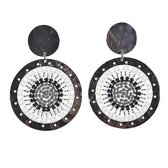 Orecchini a stella in argento per la vendita all'ingrosso da parte di NARA HANDMADE JEWELRY