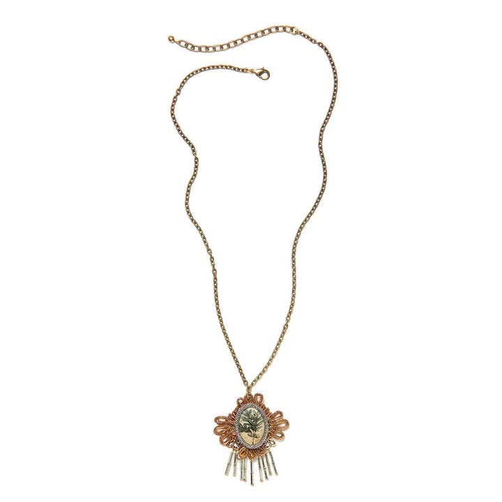 Crown halskæde for engroshandel hos Elements Jill Schwartz