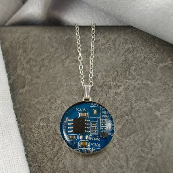 Sterling Silver Small Necklace for wholesale by Circuit Breaker Labs