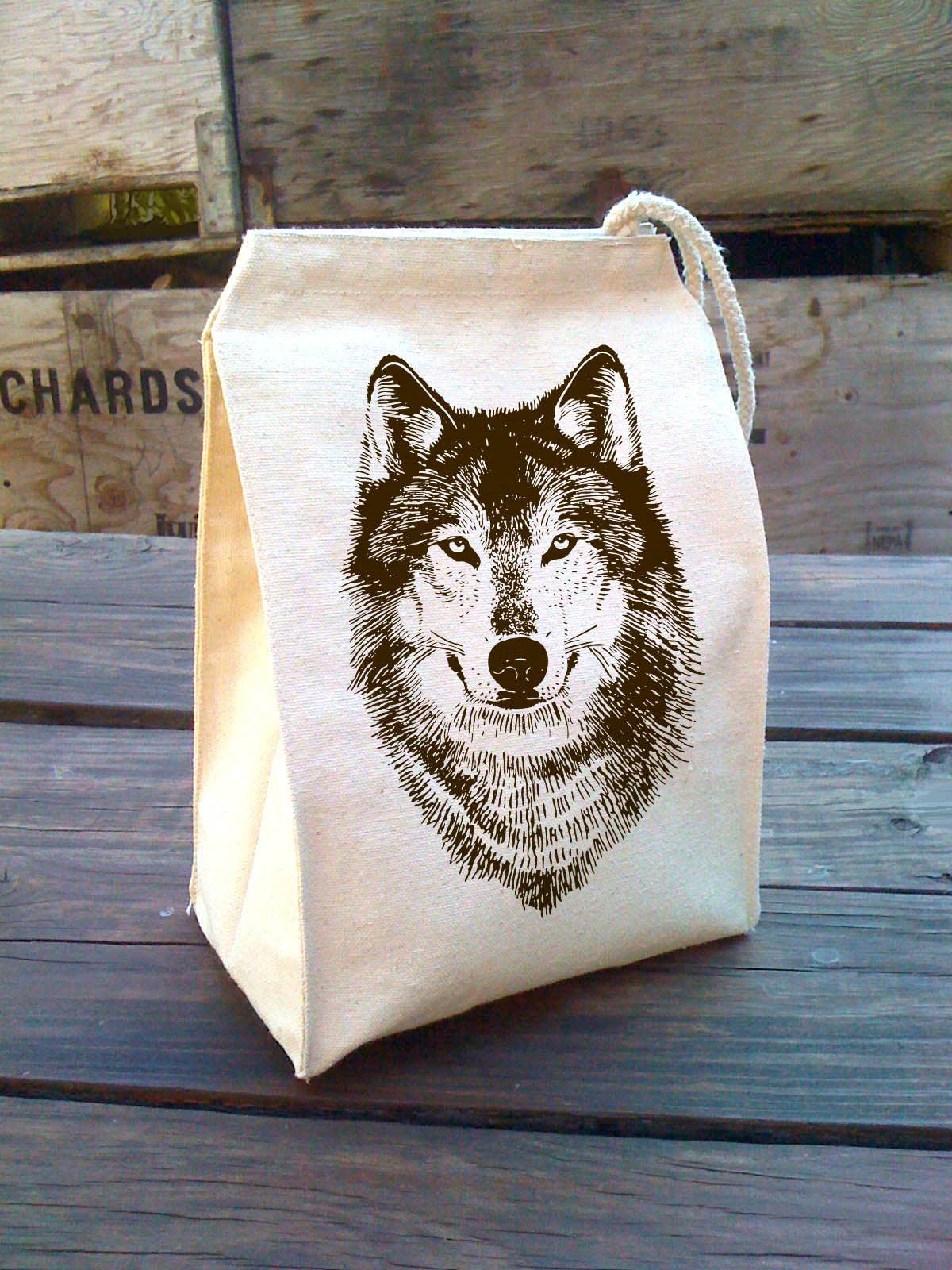 Little Lark - Wholesale Lunch Bag/Box - Kids - Wolf Lunch Bag1