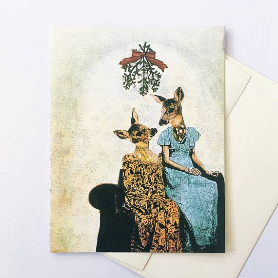 Pergamo Paper Goods - Wholesale Christmas Card - Lesbian Holiday Card0